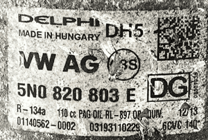 Kompresor klimatyzacji vw skoda seat 5N0820803E fv 4