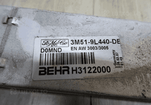 Intercooler volvo S40 3M51-9L440-DE 6