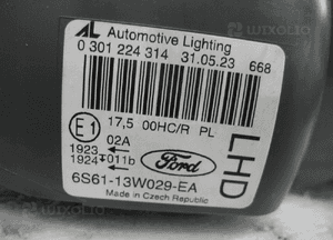 Ford fiesta MK6 lift nowa  oryginalna lampa przednia prawa 8