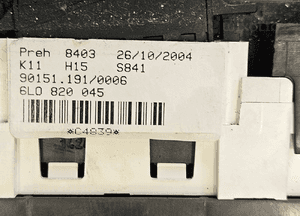 Seat Ibiza Cordoba 6L panel sterowania nawiewu klimatyzacji 6L0820045 2