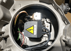 MERCEDES C 203 lift lampa xenon lewa sedan kombi żarnik przetwornica 8