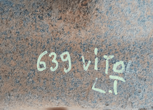 Wahacz lewy tył tylny zwrotnica Mercedes Vito 639 2.2 CDI A6393521204 7
