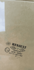 Szyba prawy tył tylna prawa Renault Clio III AS2 4