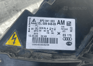 Audi A3 lift 8P0 bixenon prawy i lewy 08-12 8