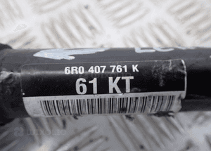 Półoś lewa audi A1 6R0407761K ! 2