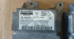 Citroen C5 III X7 sensor sterownik poduszek airbag 9673576580 9673576580 9665266080 1