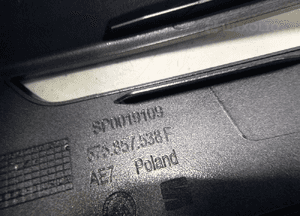 Seat ateca prawa osłona obudowa lusterka nowa 9