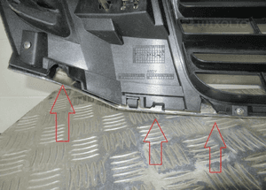 Grill gril atrapa nissan navara iv NP300 iv 2014- 11