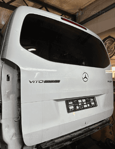 MERCEDES 447 klapa tył szyba tylna vito v klasa Metris  tourer EQV biała lakier 147 3