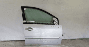 Drzwi przód przednie prawe do ford fiesta 6 vi 62 srebrne 1