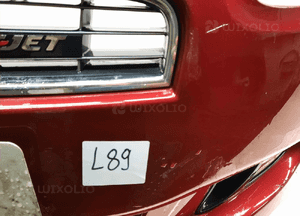Zderzak przód przedni do fiat bravo ii 2 hb 106/B bordo bordowy halogeny 2