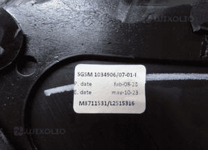 Lewa boczna szyba karoserii karoseryjna tesla x 1034906/07-00-I 7
