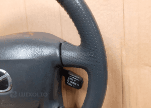 #KIEROWNICA MAZDA PREMACY 99-01 MULTI MULTIFUNKCJA CZARNA SKÓRA SKÓRZANA (Lok. 253) PODUSZKA AIR BAG 3