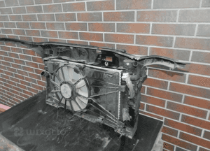Pas Przód Przedni Chłodnie Wody Klimy Wiatrak Mazda V 5 I CR 2.0 CITD 6