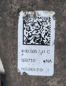 WÓZEK BELKA PIASTA tył Audi A8 D4 4,2TDI Quattro 9