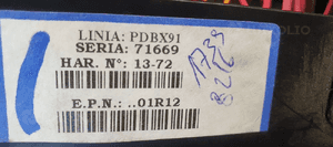 Moduł skrzynka bezpieczników Renault Laguna III 8200393836 8200393836--D 5