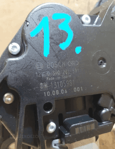 SILNICZEK WYCIERACZKI TYŁ OPEL ASTRA H KOMBI EUROPA 0390201591 2