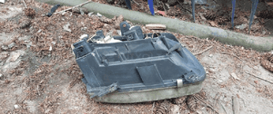 Przod przednia lampa lewa volkswagen polo 6N2 5