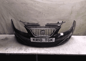 Zderzak przód przedni seat ibiza 4 iv czarny kod lakieru LC9Z 1