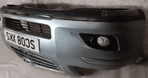Zderzak przód przedni do toyota avensis T25 lift fl halogeny 8Q3 błękitny 3