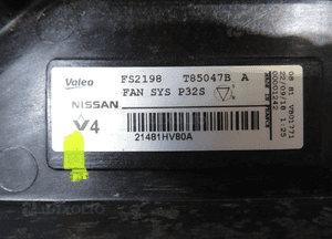 Wentylator Chłodnicy Renault Kadjar 21481HV80A 7