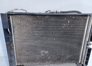 Bmw X5 E70 3.0D pas przedni chłodnice wentylator komplet 7594608 7586775 4