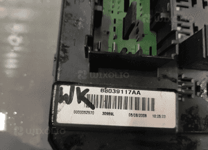 JEEP GRAND CHEROKEE WK WH 3.0 CRD MODUŁ STEROWNIK BSI 68039117AA ORYGINAŁ 5
