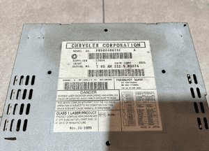 Jeep commander grand cherokee radio oryginał ładne 4