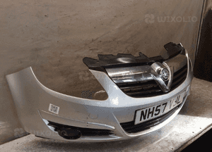 Zderzak przód przedni opel corsa d Z157 srebrny 4