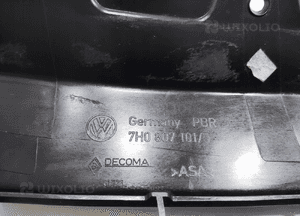 Grill atrapa zderzaka przód volkswagen T5 7H0807101 2003-2009 4