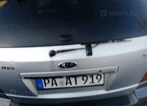 Klapa bagażnika tył tylna Kia Sorento 5