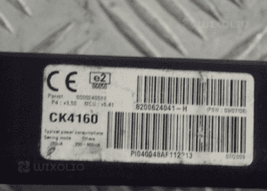 Moduł sterownik renault clio iii lift 8200624041-H 3