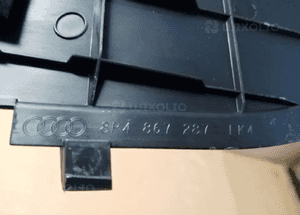 Osłona poszycie słupka lewy tył Audi A3 8P 8P4867287 6