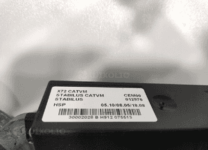 Mechanizm siłowniki klapy elektrycznej tył citroen C5 iii X7 9687913180 08- 8