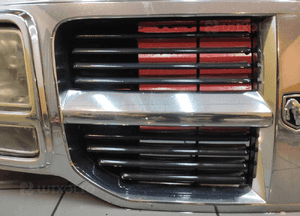 Dodge nitro 08- grill atrapa ramka chłodnicy przód chrom oryginał ładny 3