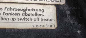Klapka wlewu paliwa VW Touareg LC9Z 7L6809905B 6