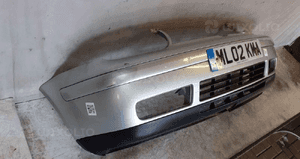 ! ZDERZAK PRZÓD PRZEDNI DO VW VOLKSWAGEN GOLF 4 IV KOD KOLOR LA7W SREBRNY 4