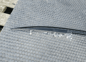 Reling Dachowy 5G9860025B 03C LEWY Czarny Listwa Dachowa VW Golf VII 7 2
