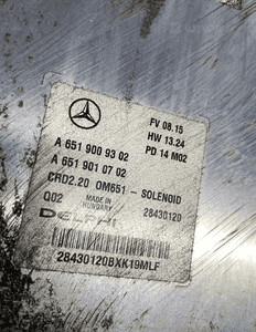 Mercedes om 651 komputer silnika  2,2 cdi sterownik ecu 2