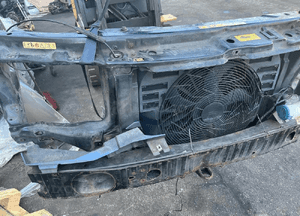 Pas przedni okular wzmocnienie belka chłodnice komplet wentylator klima Range Rover 3 III LM L322 Vogue 3.0 D 2