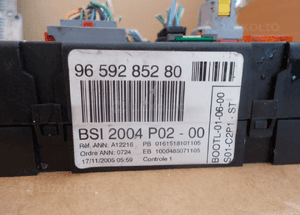 komputer PEUGEOT CITROEN C8 0281012463 MODUŁ BSI 9659285280 10