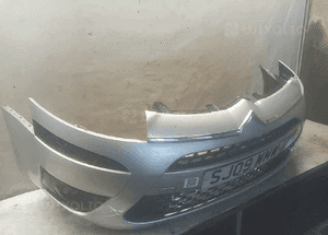 Zderzak przód przedni citroen C4 picasso i halogen ezrc srebrny 3