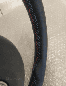 Bmw M2 M3 M4 F10 F11 F30 F20 F21 F15 F16 kierownica multifunkcyjna poduszka airbag łopatki niebiesko czerwona nić nowa oryginał 5