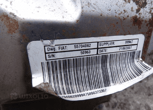 Wspomaganie elektryczne kolumna fiat grande punto 55704062 3