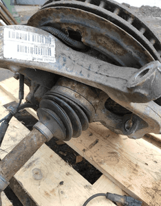 Jeep cherokee liberty kk 2.8CRD 07-12r. zwrotnica półoś tarcza zacisk przód 14