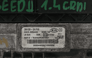 KOMPUTER STEROWNIK SILNIKA 39130-2A700 KIA CEED 2 II 1.4 CRDI 2