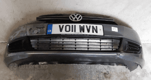 Zderzak przód przedni vw volkswagen golf 6 vi frill LA7T szary do malowania !!! 1