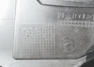 Blenda tylna klapy opel insignia a kombi 2008- 9