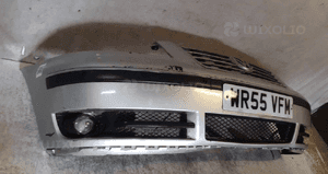 Zderzak przód przedni do volkswagen vw sharan halogeny grill LA7W srebrny 4