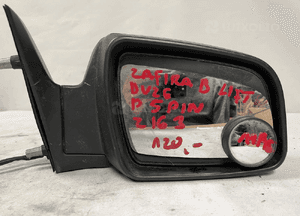 Lusterko prawe opel zafira b lift fl 5 pin Z163 szare małe szkło wklejone 4